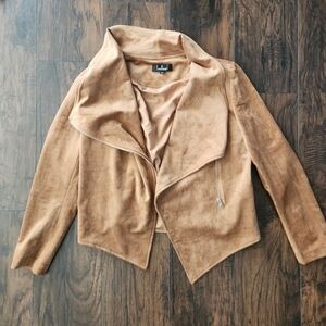 Tan Suede Jacket from Lulus!